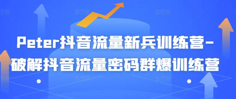 Peter抖音流量新兵训练营-破解抖音流量密码群爆训练营（新兵）-一起去尚学资源库